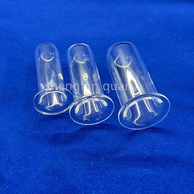 Professional Custom Acid And Alkali Resistant Transparent High Purity Quartz Test Tube
