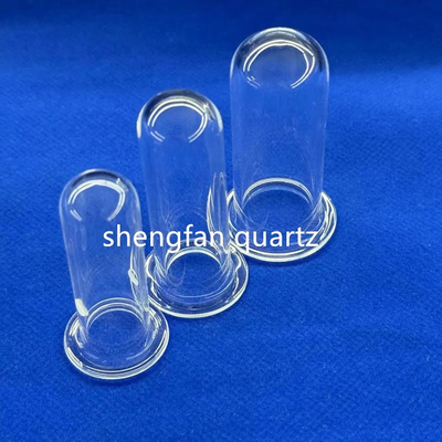 Professional Custom Acid And Alkali Resistant Transparent High Purity Quartz Test Tube