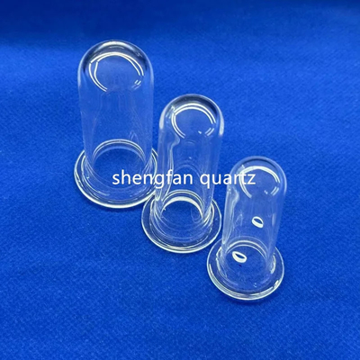 Professional Custom Acid And Alkali Resistant Transparent High Purity Quartz Test Tube