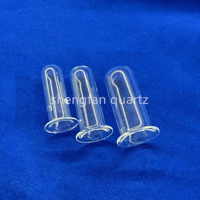 Professional Custom Acid And Alkali Resistant Transparent High Purity Quartz Test Tube