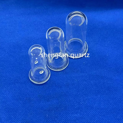 Professional Custom Acid And Alkali Resistant Transparent High Purity Quartz Test Tube