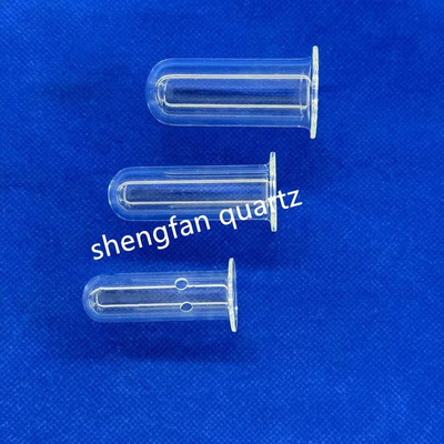 Professional Custom Acid And Alkali Resistant Transparent High Purity Quartz Test Tube