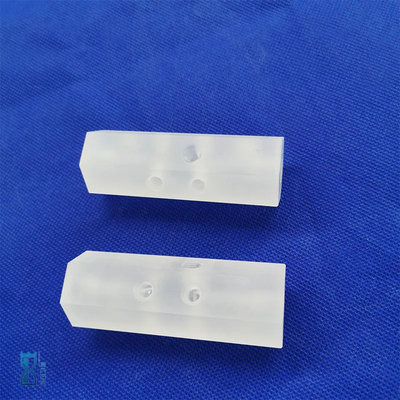 Factory Custom High Temperature And High Purity Quartz Punching Parts