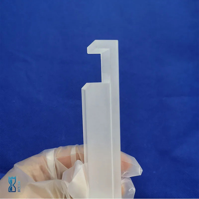 Factory Custom High Temperature Resistant Opaque Perforated Quartz Sheet