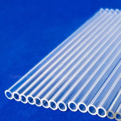 Factory Custom High Temperature And High Purity Quartz Glass Tube