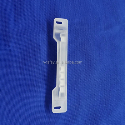 Opaque Perforated Quartz Glass Sheet Customized Size