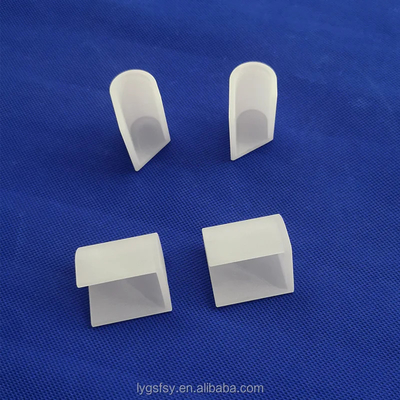 SIO2 Opaque Shaped Quartz Parts High Density