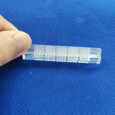 Professional custom high light transmission perforated quartz laminate