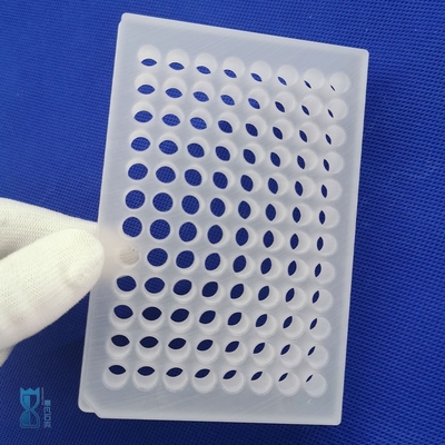 Custom Ultra Thin Clear Quartz Glass Plate Round Optical Plate With Cutting Quartz Plate Drilled