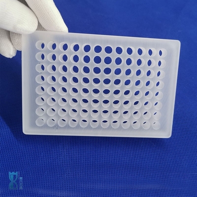 Custom Ultra Thin Clear Quartz Glass Plate Round Optical Plate With Cutting Quartz Plate Drilled