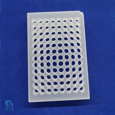 Custom Ultra Thin Clear Quartz Glass Plate Round Optical Plate With Cutting Quartz Plate Drilled