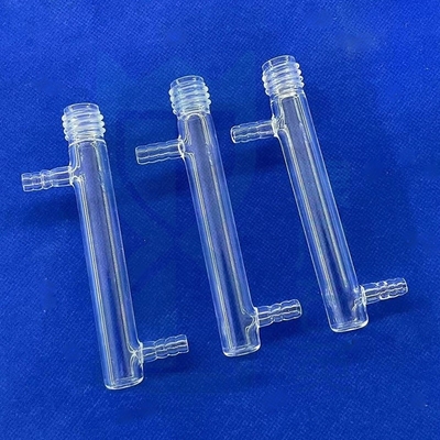 High Temperature Corrosion Resistant Sealed Quartz Thread Pipe For University Laboratory