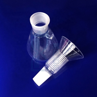 High Temperature Corrosion Resistant Sealed Quartz Thread Pipe For University Laboratory