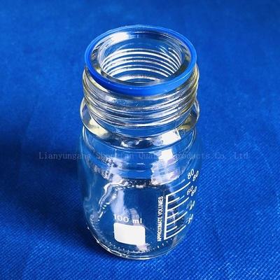 High Temperature Corrosion Resistant Sealed Quartz Thread Pipe For University Laboratory