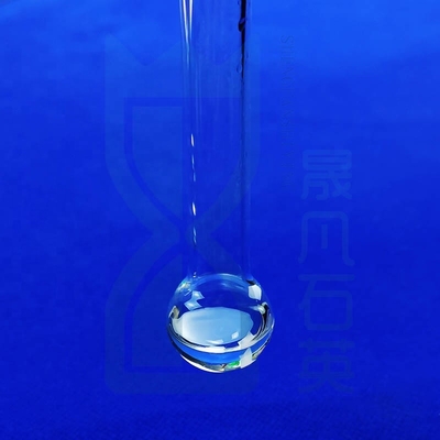 Transparent Quartz Test Tube With Long Mouth Blow Pipe Products Ball Plate-SIO2 Glass Composition Quartz Test Tube