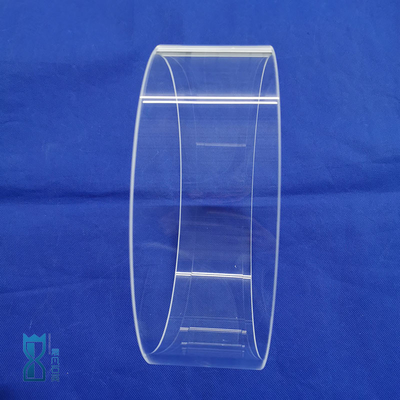 High Temperature And Corrosion Resistant Transparent Polished Quartz Rings Can Be Customized