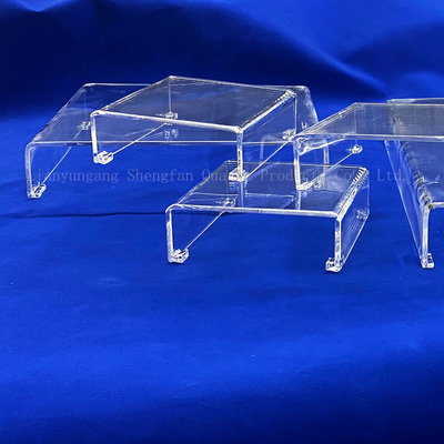 Customized Transparent Square Quartz Glass Petri Dish Laboratory Glassware With Sio2 Chemical Composition