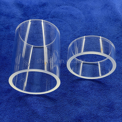 High Purify Customized Polished Transparent Glass Quartz Tube