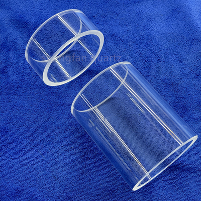 High Purify Customized Polished Transparent Glass Quartz Tube