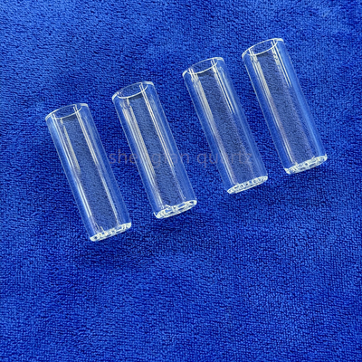 Factory Custom High Temperature And Corrosion Resistant Quartz Pipe End Perforated Sealing