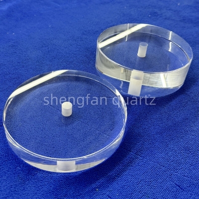 Factory Custom Ultra Violet High Purity Laser Perforated Quartz Glass Sheet
