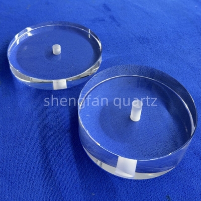 Factory Custom Ultra Violet High Purity Laser Perforated Quartz Glass Sheet