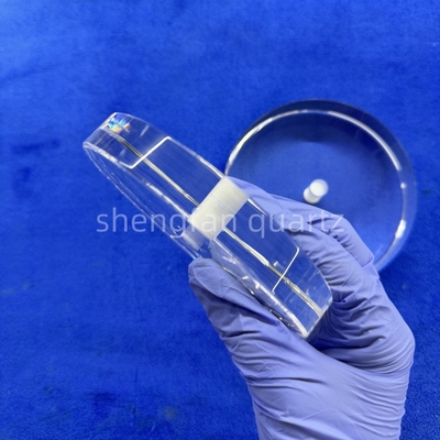 Factory Custom Ultra Violet High Purity Laser Perforated Quartz Glass Sheet