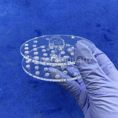 Professional Custom High Temperature Quartz Punching Parts