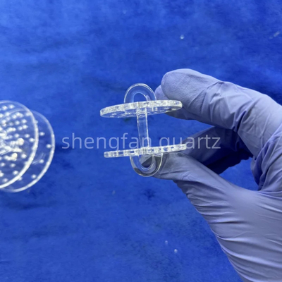 Professional Custom High Temperature Quartz Punching Parts