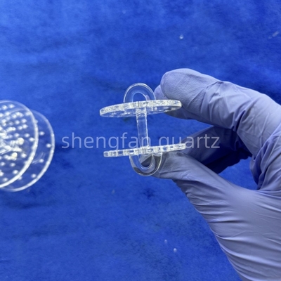 Professional Custom High Temperature Quartz Punching Parts