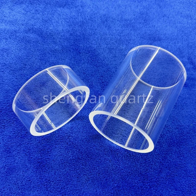 Factory Custom High Temperature Furnace Quartz Glass Tube