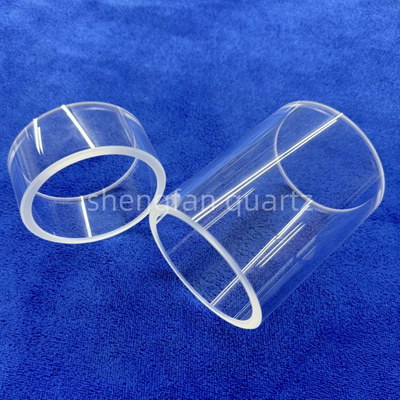 Factory Custom High Temperature Furnace Quartz Glass Tube