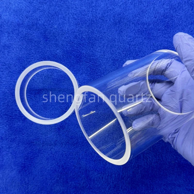 Factory Custom High Temperature Furnace Quartz Glass Tube