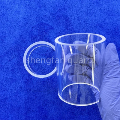 Factory Custom High Temperature Furnace Quartz Glass Tube