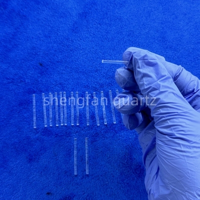 2.1mm Diameter Quartz Glass Rod Frosted Transparent
