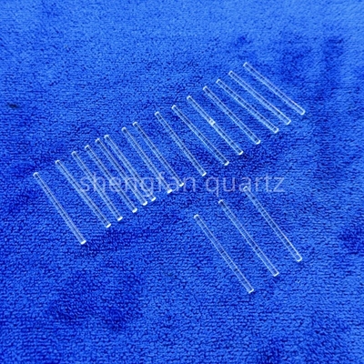 2.1mm Diameter Quartz Glass Rod Frosted Transparent