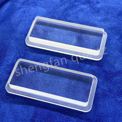 Custom Corrosion Resistant Quartz Transparent Opaque Step Sheet High Temperature