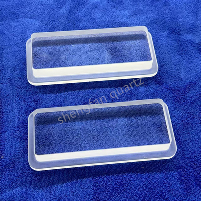 Custom Corrosion Resistant Quartz Transparent Opaque Step Sheet High Temperature