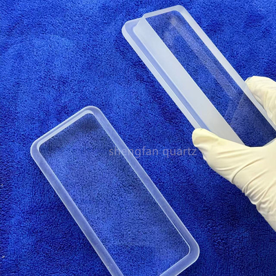 Custom Corrosion Resistant Quartz Transparent Opaque Step Sheet High Temperature