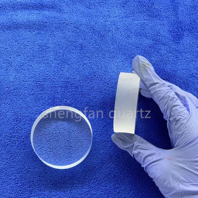Clear High Penetration Fused Quartz Wafers For Semiconductor