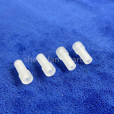 Factory Custom High Precision Step Drilling Frosted Opaque Quartz Parts