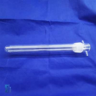 High Purity Sealed Fused Quartz Thread Pipe For Lab