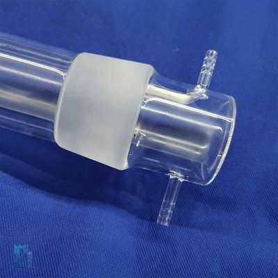 High Purity Sealed Fused Quartz Thread Pipe For Lab