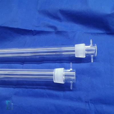 High Purity Sealed Fused Quartz Thread Pipe For Lab