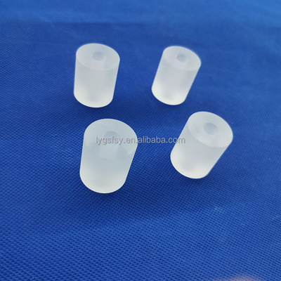 High Purity Transparent Frosted Fused Quartz Glass Rod