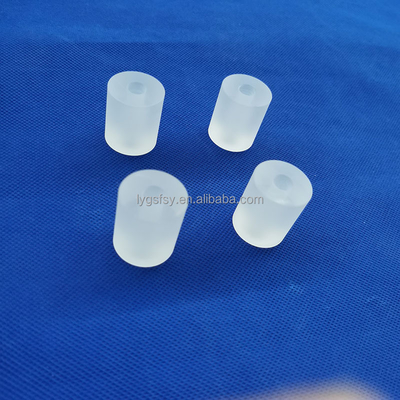 High Purity Transparent Frosted Fused Quartz Glass Rod