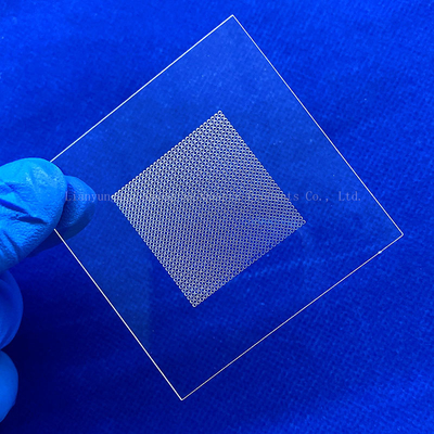 99.99% High Purity Quartz Plate Laser Grooving Fused Silica Quartz Glass Window Quartz Glass Sheet