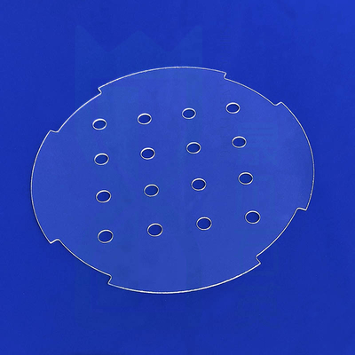 99.99% High Purity Quartz Plate Laser Grooving Fused Silica Quartz Glass Window Quartz Glass Sheet
