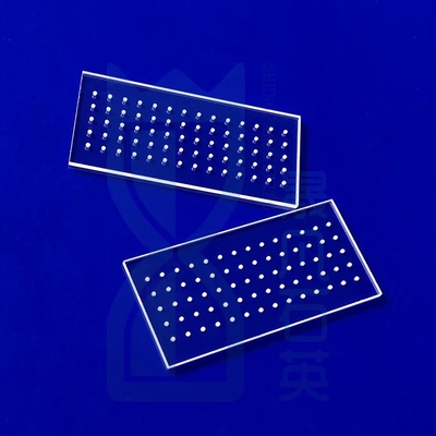 99.99% High Purity Quartz Plate Laser Grooving Fused Silica Quartz Glass Window Quartz Glass Sheet