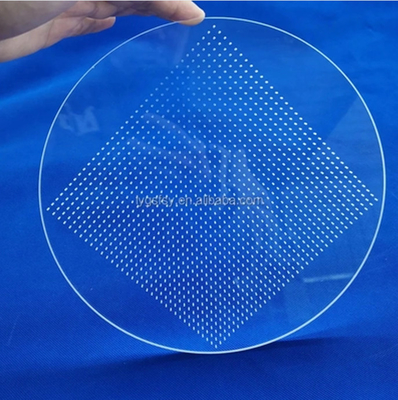 99.99% High Purity Quartz Plate Laser Grooving Fused Silica Quartz Glass Window Quartz Glass Sheet